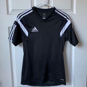 Adidas Black and White Soccer Jersey Shirt